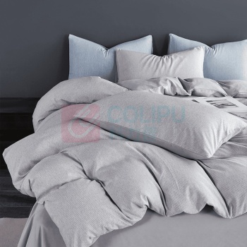 无印良品 四件套 MJH-T2405 被套:200*230cm床单:230*250cm枕套:48*74cm*2 (雅诗)