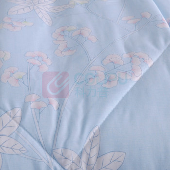 多喜爱 DOHIA.COM 亲肤磨绒叶叶细雨夏凉被 203*229cm L码