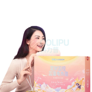 彩虹 CH 电热毯 全线路安全保护双控双温电热毯(双人印花)定时除螨 T1815 1.8*1.5米