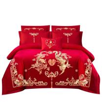 金丝莉 KINTHERI 四件套 喜结连理 被套200*230CM床单245*250CM枕套48*74CM*2