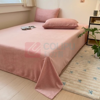 无印良品 牛奶绒加厚加绒毛毯180*200cm MT-180X200
