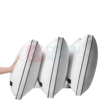 海澜之家 HLA 全棉枕头 可水洗 48*74cm 高枕(内充950g) (白色)
