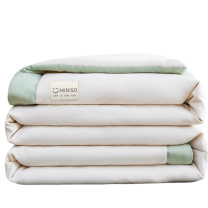名创优品 MINISO 空调被 150x200cm 夏凉被空调被 大豆纤维夏季薄款被子被芯宿舍学生单人ht高效抗菌可裸睡 支持机洗水洗
