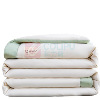 名创优品 MINISO 空调被 180x220cm 夏凉被空调被 大豆纤维夏季薄款被子被芯宿舍学生单人ht高效抗菌可裸睡 支持机洗水洗