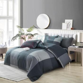 无印良品 HOME全棉四件套-浅墨 MJH-T2506