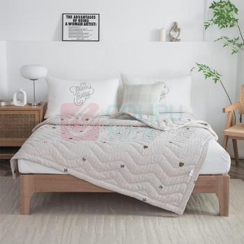 无印良品 HOME-水洗棉亲肤抗菌被 MJH-B2501