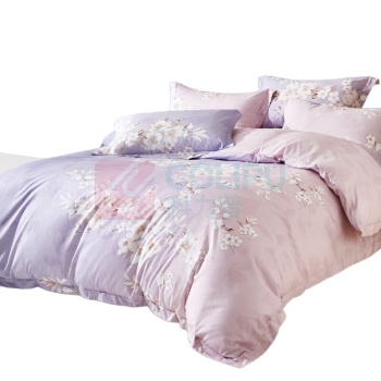 罗莱 LUOLAI 四件套 WAD0513-4 被套:220X250cm床单:250X270cm枕套:48X74cmX2