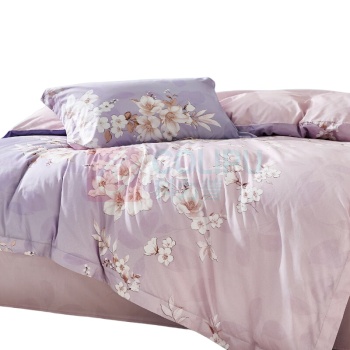 罗莱 LUOLAI 四件套 WAD0513-4 被套:220X250cm床单:250X270cm枕套:48X74cmX2