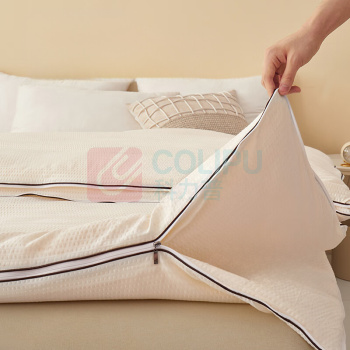无印良品 子母被 WYDB112 150*200cm (奶白) 3巾+5斤