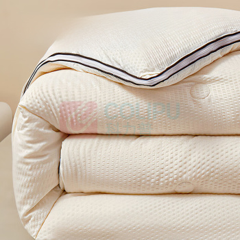 无印良品 子母被 WYDB112 150*200cm (奶白) 3巾+5斤