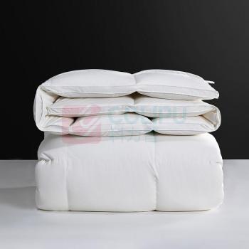 水星家纺 净暖抗菌95%白鹅绒春秋被 200×230cm 600g 贴身A类