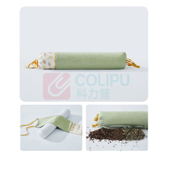 水星家纺 云起时·春辰草本热敷圆柱枕·艾 45*8