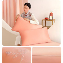 水星家纺 喜至福来蚕丝对枕 48×74