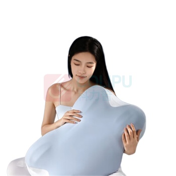 水星家纺 人体工学·蝶形慢回弹记忆枕 42*68*10 (蓝色)