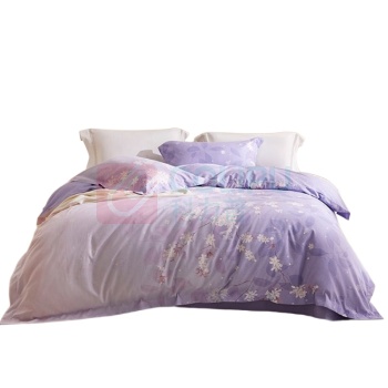 罗莱 LUOLAI 床上四件套 WAD0375-4 220*250CM (沐风幽兰)