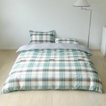 金丝莉 KINTHERI 嘉年华全棉四件套 小清新 被套 200*230cm床单 230*250cm枕套 48*74cm*2