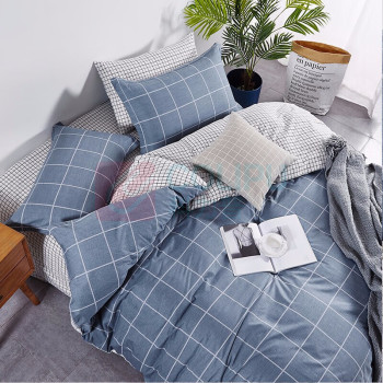 博洋 床上四件套 W922040402005 被套:220*240cm*1 床单:260*240cm*1 枕套:48*74cm*2 (格爵)