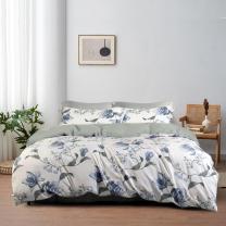 水星家纺 床上用品抗菌磨毛四件套 晚风薇 200cm×230cm