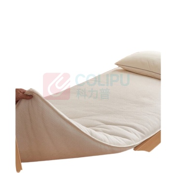 无印良品 100%棉花棉花胎鱼鳞网床垫 WYMHB010 120*200cm 4斤 (白) 100185536203