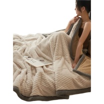 无印良品 抗菌云貂绒毛毯 WYMT09 150*200cm (灰色)