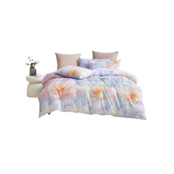 罗莱 LUOLAI 全棉四件套 揽月 被套x1件:200x230cm 床单x1件:230x240cm 枕套x2件:48x74cm