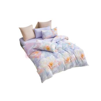罗莱 LUOLAI 全棉四件套 揽月 被套x1件:200x230cm 床单x1件:230x240cm 枕套x2件:48x74cm