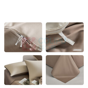 罗莱 LUOLAI 四件套 60支,200*230,米色 (米色)