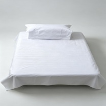 无印良品 床上用品二件套 床单尺寸240x170cm 苫单尺寸80x75cm 可定制logo