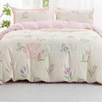 全棉时代 PURCOTTON 纯棉四件套郁见美好 2.2*2.4m 被套220cm×240cm 床单:270cm×245cm 枕套*2:48cm×74cm