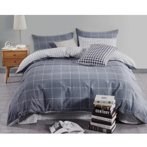 博洋 全棉四件套 W91804040106 1.5米:被套200*230cm*1 床单230*230cm*1 枕套48*74cm*2 床单为圆角