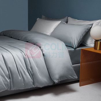 博洋 60支新疆长绒棉四件套 W919040891033 被套:200*230CM 床单:240*240CM 枕套:48*74CM*2 (菲尼(太空灰))