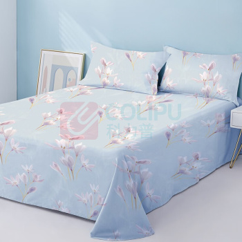 博洋家纺 BEYOND HOME TEXTILE 全棉床单单件 W922020401028 200*230cm (闻香(A版))