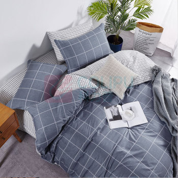 博洋家纺 BEYOND HOME TEXTILE 床品四件套 W91804040206 被套220*240cm床单260*240cm枕套48*74cm*2 (格爵)
