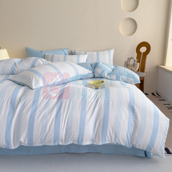 花花公子 Play Boy 有氧泡泡纱四件套 PB-25MT702 被套:200*230cm;床单:230*235cm;枕套:48*74cm*2