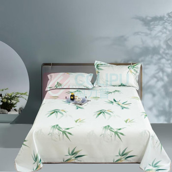 花花公子 Play Boy 风眠机洗冰丝三件套 P-YL7750 席子:230*250cm*1 枕套:48*74cm*2