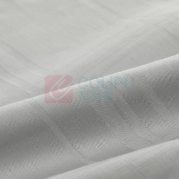 水星家纺 MERCURY 全棉缎纹四件套 素雅风尚122994 (白鲸灰) 被套:200cm*230cm床单:240cm*245cm枕套:48cm*74cm适用1.5米床