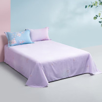 罗莱 LUOLAI 100%纯棉床上四件套被套床单 1.5米床 200*230cm (紫)