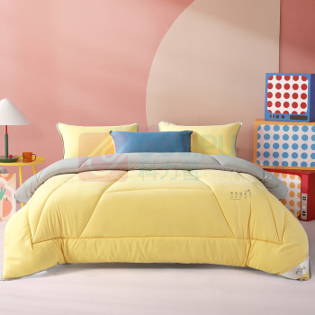 水星家纺 MERCURY 冬被2代 山杨黄 220*240cm  家纺暖·HOT吸湿发热抗菌冬被