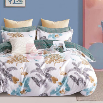 芳恩 FAUNEN 活性AB版四件套 FN-Z8008 床单230*230cm；被套200*230cm；枕套50*80cm (梵高之花；绿野仙踪；风情巴塞；卡特尔)
