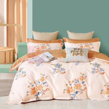 芳恩 FAUNEN 悦享全棉四件套 FN-Z8036 床单：230x245cm；被套：200x230cm；枕套：50x80cm (纷然花语；花栖瑶)