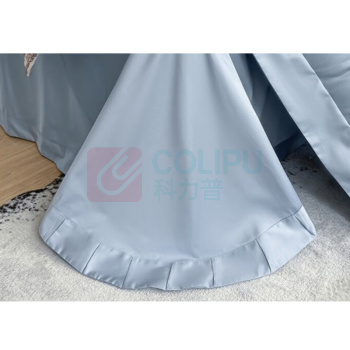 芳恩 FAUNEN 国风臻享四件套 FN-Z8034 枕套：48x74cm；被套：200x230cm；床单245x260cm (远峰蓝)