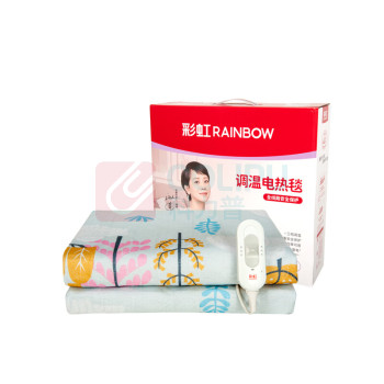 彩虹 CH 全线路安全保护调温电热毯(单人印花) 1217