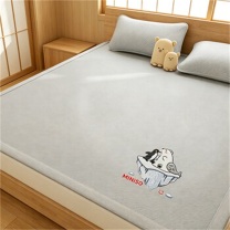 名创优品 MINISO 斜纹冷萃丝凉席三件套 MN-LX2602