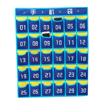 迪普尔 手机收纳袋 SJGD-001 蓝黄经典款48格 