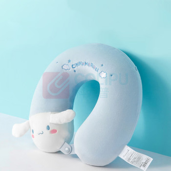 名创优品 MINISO U型枕 大耳狗记忆棉 32*30cm