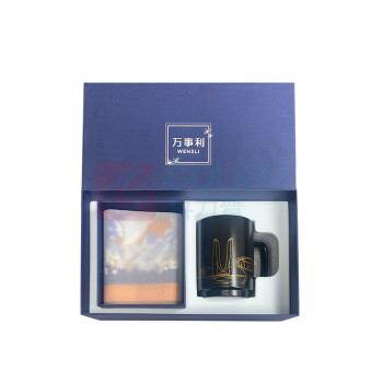 万事利 丝杯套装(小方巾) 炫彩杭城 小方巾+炫彩杯