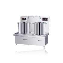 其实奇 商用电磁炉(工程款) QSQ-006 1200*700*500 双眼低汤炉、含辅材、上下水配件