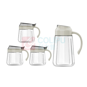 乐唯诗 乐悦油壶调味罐四件套 LY/L4 油壶650ml、调味罐400ml