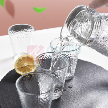 乐唯诗 锤纹水具五件套 CWSJ/L5 锤纹冷水壶*1+锤纹杯*4