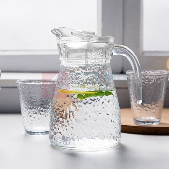 乐唯诗 锤纹水具五件套 CWSJ/L5 锤纹冷水壶*1+锤纹杯*4